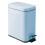 Metal Step Trash Can 10L Matte Light Blue 1