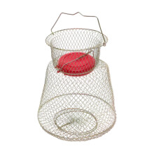 MAGIDEAL Live Fish Basket with Floats, 45cm Base