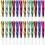 24-Pack Colourful Reusable Party Whistles with Tassels 1