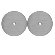 Filtres à café en acier inoxydable 10 cm, lot de 2