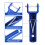 2-Piece Pool Vacuum Handle with 4 Butterfly V-Clips 2