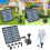 Système d'irrigation solaire extérieur pour piscine flottante 1