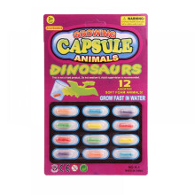 Coffret de jouets aquatiques à faire pousser dans l'eau - 12 créatures animales en capsule (comprenant des animaux du zoo, des animaux marins, des