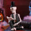 Kleine Skelettfigur mit Hut und Buch, Harzmodell, 7
