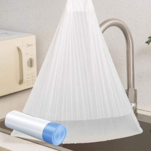 Drawstring Garbage Bags Thick Leak-Proof 4-6 Gallon 1