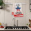 Torchon de cuisine 4 juillet, coton/polyester, 45 x 70 cm 5