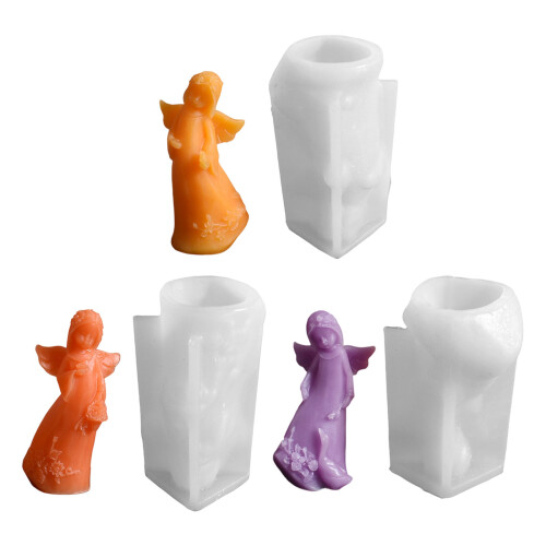 Moule artisanal en forme d'aile d'ange en Silicone, pour-1 1