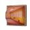 Luminária de parede 3D para quarto (1 unidade) 2