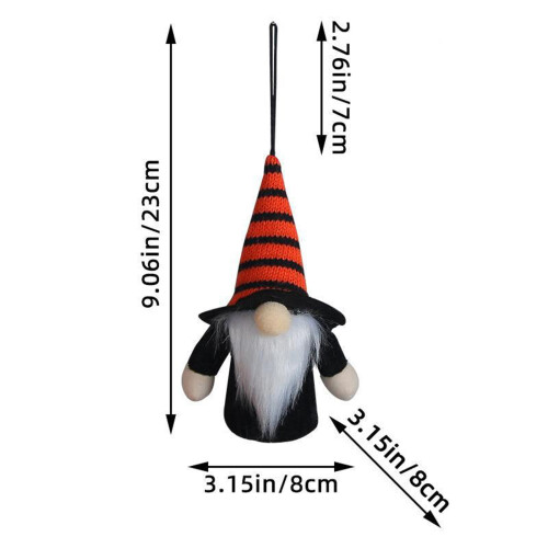 Avtoify Pălărie Pandantiv Luminos Pitic Decor de Halloween 2