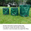 Sac de jardin réutilisable et pliable 400 L 2