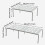 Extendable Storage Racks,Height-Adjustable,Suitable for Kitchen Cabinets, Pantry, Under Sinks, Countertops, Etc,Save Space, Are Stackable, White. 2