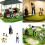Figurine de joueur de Golf modèle 1:64, figurine Miniature-Combo 3