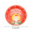 Santa Christmas Paper Plates 9 inch Multicolor 16 Pack 3