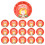 Santa Christmas Paper Plates 9 inch Multicolor 16 Pack 4