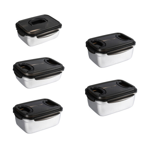 Récipient alimentaire multifonctionnel en acier-TAILLE 3XL 1