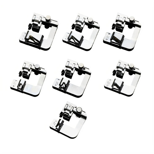 Multipurpose Metal Rolled Hemming Presser Foot For Fabric-2 1