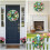 Plastic Easter Decorative Wreath 35Cm With Simulated Eggs-S 7