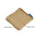Set de table artistique en coton tissé avec pompons,-Beige 10 4