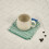 Set de table artistique en coton tissé avec pompons,-Beige 10 6