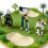 Golf Player Figure Model 1:64 Scale Hand Painted-Combo 7