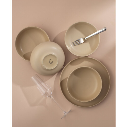 Mesa Stoneware Pasta Bowls 4-Piece Set 30 oz 2