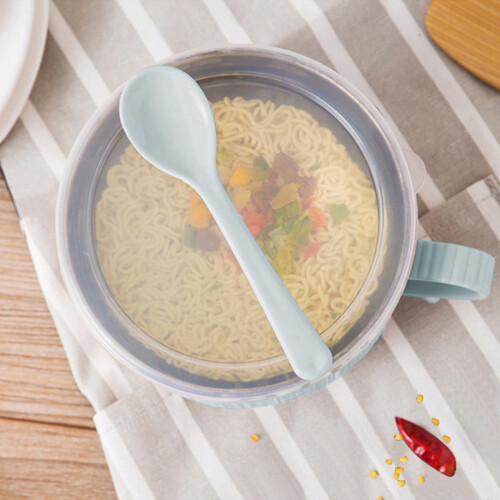 Bol à ramen micro-ondable avec couvercle, compatible lave-vaisselle, sans BPA 2