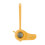 Scopa per WC in silicone con supporto – Manico lungo, morbida 2