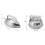 Stainless Steel Sushi Mold Pumpkin Shape 3
