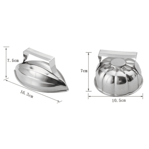 Stainless Steel Sushi Mold Pumpkin Shape 2
