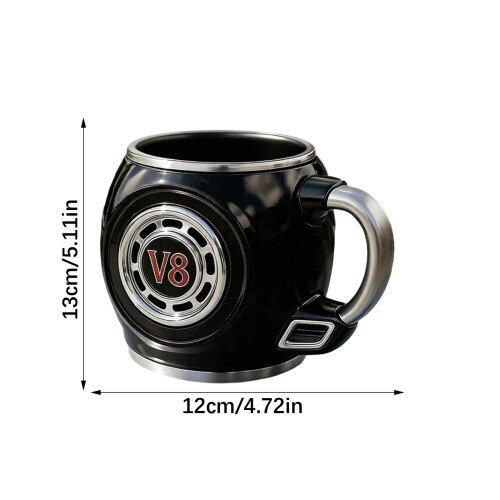 Brake Calipers Handle Mug Automotive Themed Engine Coffee Cup-1 1