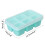 Silicone Ice Cube Tray with Lid 12-Cavity 2