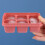 Silicone Ice Cube Tray with Lid 12-Cavity 4