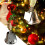 Gold Metal Christmas Tree Bell Ornament 2