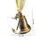 Gold Metal Christmas Tree Bell Ornament 3