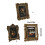 Artistic Bronze Colored Resins Photo Frame With Detailed-C 4