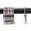 Argolas de cortina de metal com 2,2 polegadas de diâmetro interno (10 unidades). 5