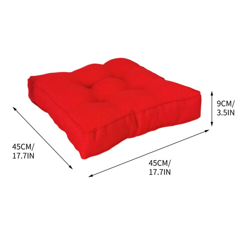 Μαξιλάρι καθίσματος από λινό με πάχος 3D 45cm 1