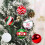 Conjunto de 30 bolas de plástico para pendurar na árvore de Natal. 5