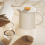 Glass Water Jug with Lid 1800ml Yellow 5