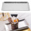 Stainless Steel Rectangular Serving Tray Silver 4