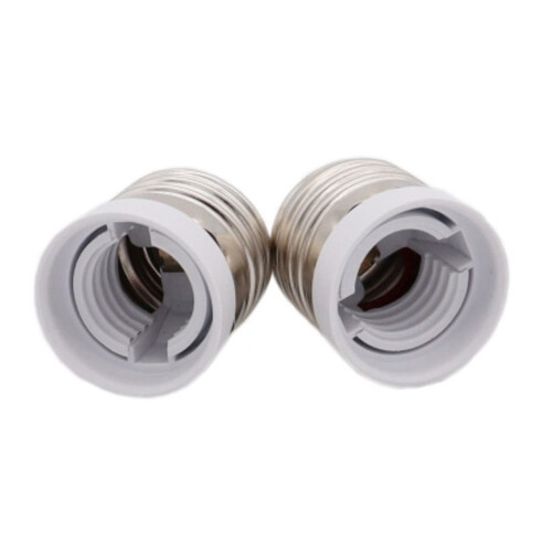 Adaptateur pour ampoule E27 vers E17 (culot candélabre) - Lot de 5 2