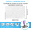 Fit LIGHT 'N' EASY steam mop microfiber cloth white 3
