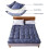 Mattress Pad Cover Cotton Feather Bed King Size 4