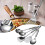 Set de ustensile de gătit din oțel inoxidabil, 5 buc. 2