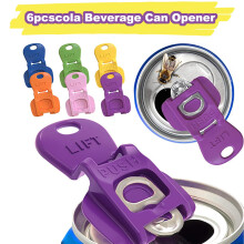 Confezione da 6 tappi apri-tasche e proteggi-bevande