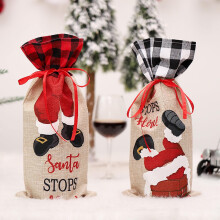 Set di tappi natalizi per bottiglie di vino – Coperture termiche festive