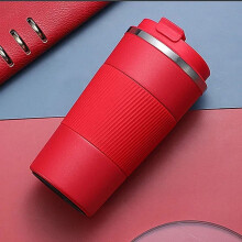 Edelstahl 304 Thermobecher 380 ml Rot