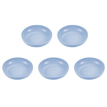 5.7-inch dinner plates set plastic 5 pieces