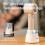 Two Setting Portable Fan 1800mAh Rechargeable Energy-White 5