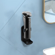 Étagère de salle de bain pour brosse à dents et rasoir électrique (1 pièce)